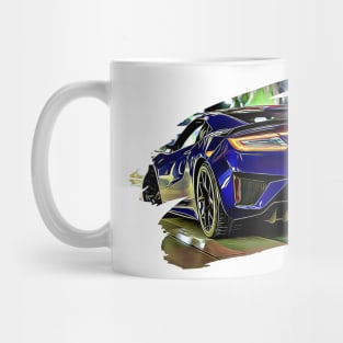 Acura NSX Art Print Mug